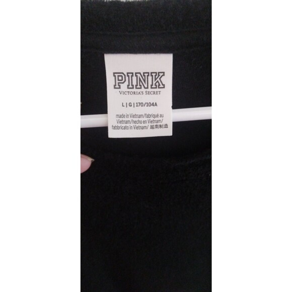 Victoria’s Secret PINK Ruched Side Dress Black Size Large - Picture 6 of 7